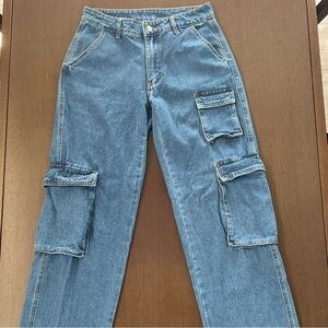 SHEIN Cargo Jeans